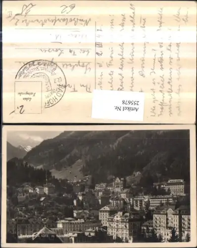 255678,Badgastein Bad Gastein Teilansicht