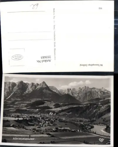 255685,Bischofshofen Totale m. Tennengebirge Bergkulisse pub Cosy