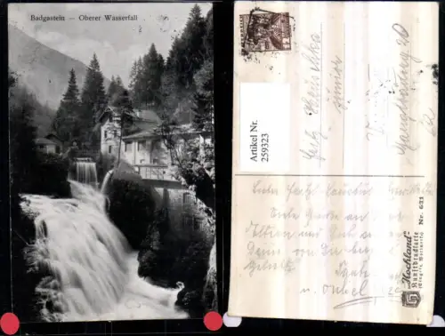259323,Badgastein Bad Gastein Oberer Wasserfall