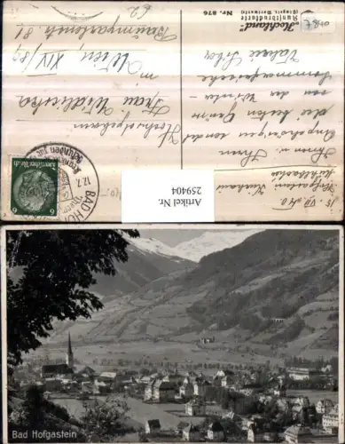 259404,Bad Hofgastein Totale