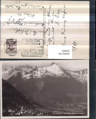 259407,Bad Hofgastein Totale Bergkulisse