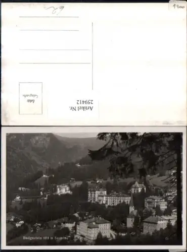 259412,Badgastein Bad Gastein Teilansicht
