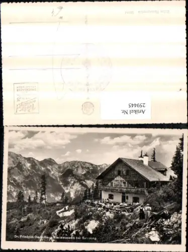 259445,Dr. Friedrich Oedl-Haus Eisriesenwelt b. Werfen Bergkulisse