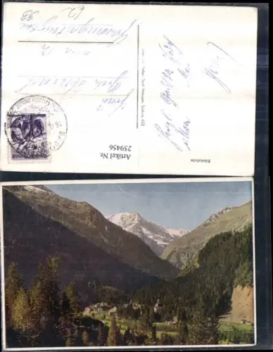259456,Böckstein Totale b. Bad Gastein Bergkulisse