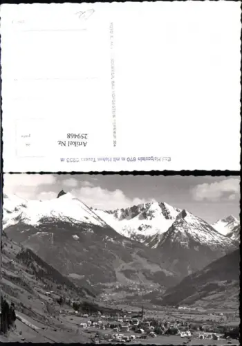 259468,Bad Hofgastein Totale m. Hohen Tauern Bergkulisse