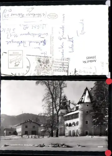 259485,Bundesschullandheim Schloss Tandalier b. Radstadt Winterbild