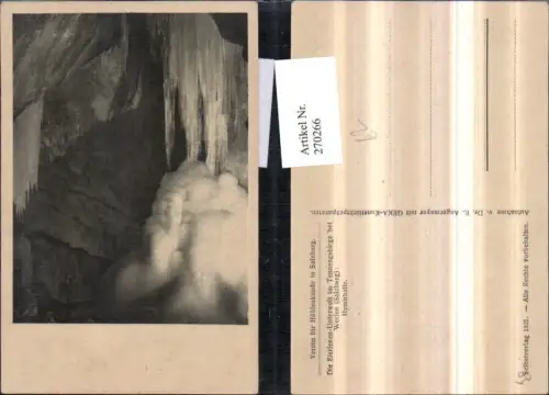 270266,Eisriesen-Unterwelt im Tennengebige b. Werfen Hymirhalle