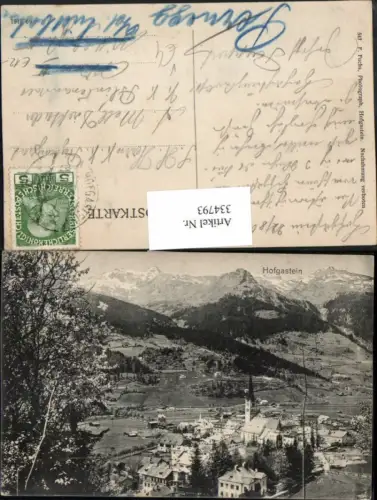 334793,Bad Hofgastein Totale Bergkulisse pub F. Fuchs 547