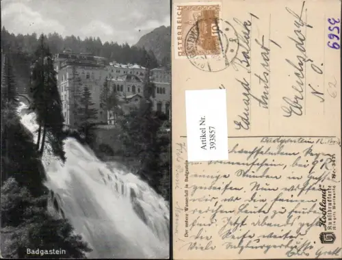 393857,Badgastein Bad Gastein Wasserfall