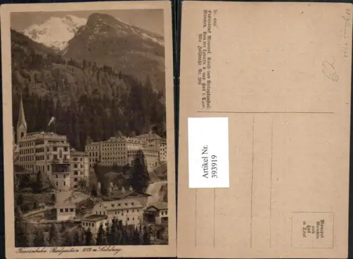 393919,Badgastein Bad Gastein Teilansicht Bergkulisse
