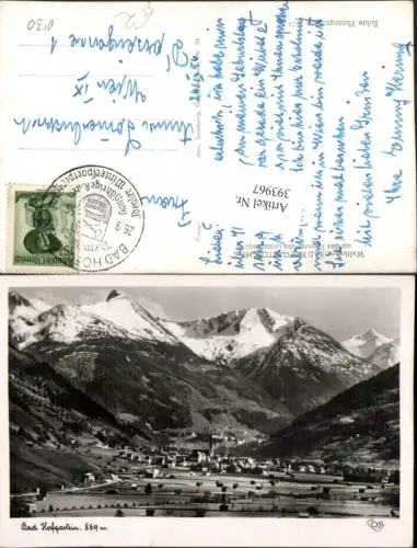 393967,Bad Hofgastein Totale Bergkulisse pub Cosy