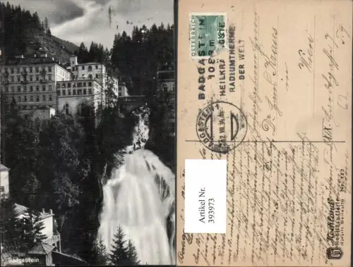 393973,Badgastein Bad Gastein Wasserfall
