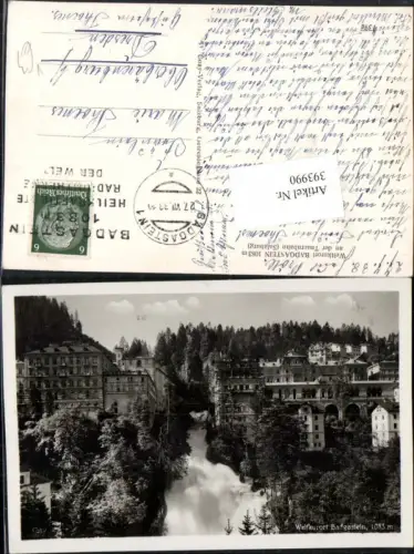 393990,Badgastein Bad Gastein Wasserfall pub Cosy