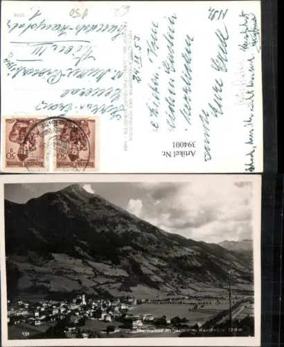 394001,Bad Hofgastein Totale m. Rauchkogel Bergkulisse