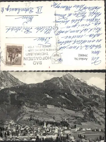 394002,Bad Hofgastein Totale Bergkulisse