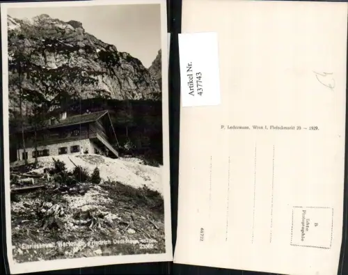 437743,Eisriesenwelt Werfen Dr. Friedrich Oedl-Haus Berghütte