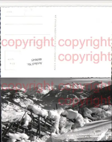 469645,Bad Hofgastein Blick v. Alpengasthaus Bärstein Bergkulisse