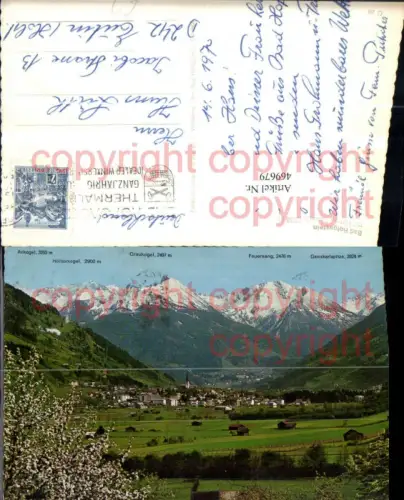 469679,Bad Hofgastein Totale m. Hohen Tauern Bergkulisse