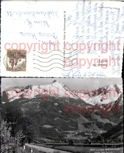 469727,Blick von Bad Hofgastein geg. Badgastein Bergkulisse