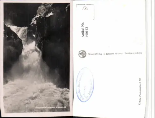 490143,Liechtensteinklamm Klamm b. St. Johann Kesselfall Wasserfall