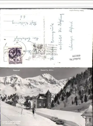 490199,Obertauern Kapelle Kirche Bergkulisse Winterbild pub Cosy 1165