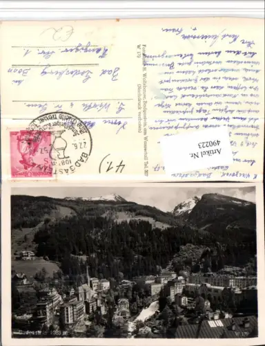 490223,Badgastein Bad Gastein Totale Bergkulisse