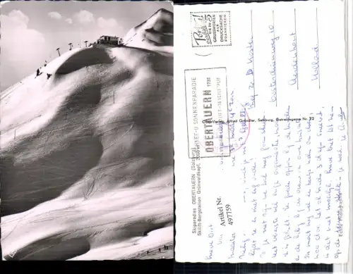 497759,Obertauern Skilift-Bergstation Grünwaldkopf Winterbild