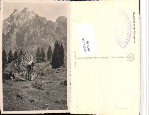 497770,Wegkreuz in der Wengerau b. Werfenweng Bergkulisse