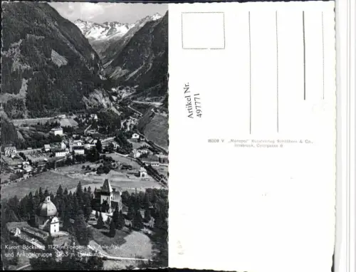 497771,Böckstein b. Bad Gastein Totale m. Ankogel Bergkulisse