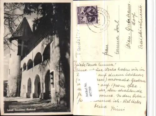 497789,Radstadt Schloss Dandalier Tandalier Turm