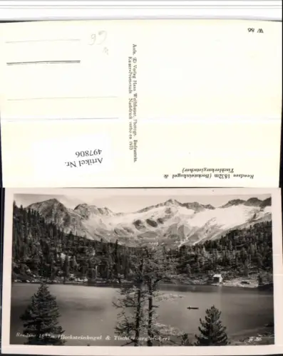 497806,Reedsee See b. Bad Gastein Bergkulisse