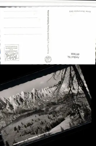 497808,Manndlwand vom Mitterberg b. Mühlbach Bergkulisse