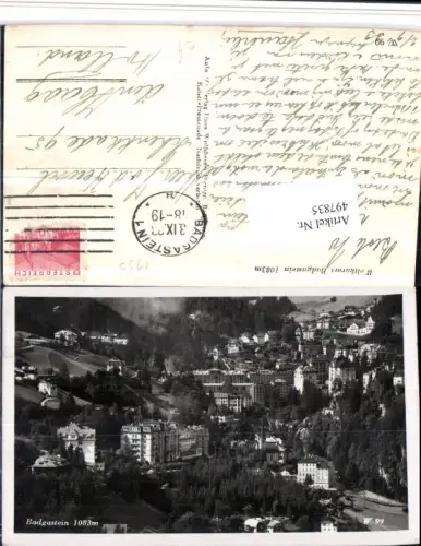 497835,Bad Gastein Teilansicht