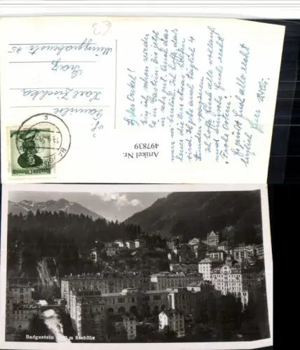 497839,Bad Gastein Teilansicht Wasserfall