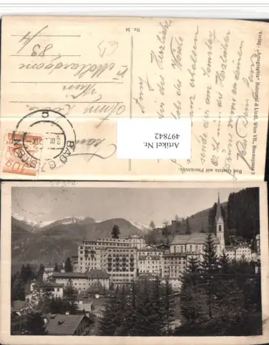 497842,Bad Gastein Teilansicht m. Kirche