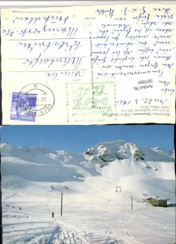 507099,Obertauern Skilift zum Seekareck Bergkulisse Winterbild