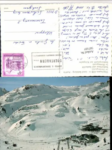 507107,Obertauern Seekarhaus Seekarlift Bergkulisse Winterbild