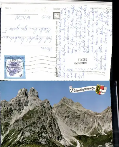 522719,Hofpürglhütte Berghütte b. Filzmoos m. Bischofsmütze Bergkulisse