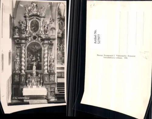 527977,Foto-AK Hofgastein Kirche Innen Altar