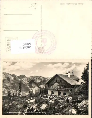 540547,Dr. Friedrich Oedl-Haus, Eisriesenwelt bei Salzburg