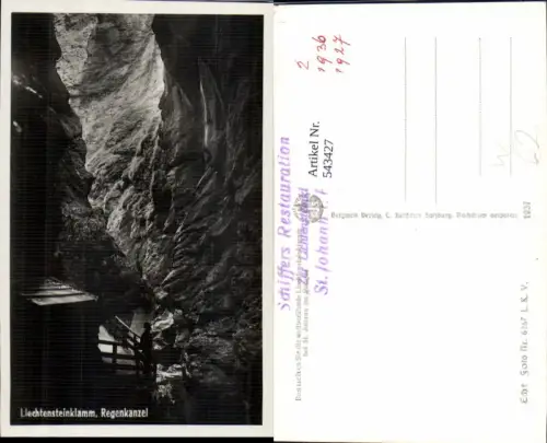 543427,Liechtensteinklamm b. St. Johann im Pongau