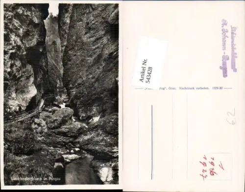 543428,Liechtensteinklamm b. St. Johann im Pongau