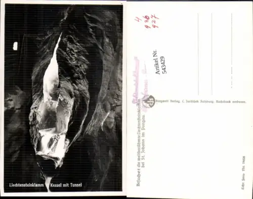 543429,Liechtensteinklamm b. St. Johann im Pongau