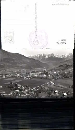 563957,Foto Ak St Johann im Pongau g. d. Tennengebirge