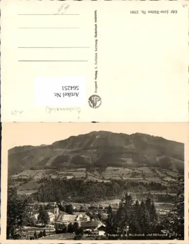 564251,Foto Ak Schwarzach im Pongau g. d. Heukareck u. Höllwand