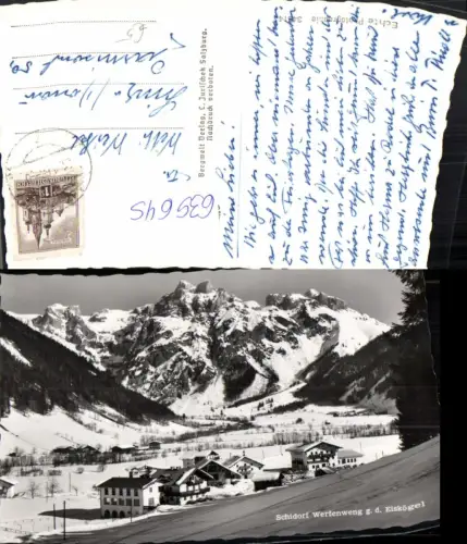 635645,Foto Ak Werfenweng g. d. Eiskögel Winteransicht