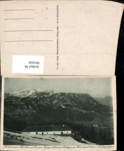 601650,Spital am Pyhrn Hofalmhütte Hallermauer Hof-Alm a. Gr. Pyhrgas Warscheneck