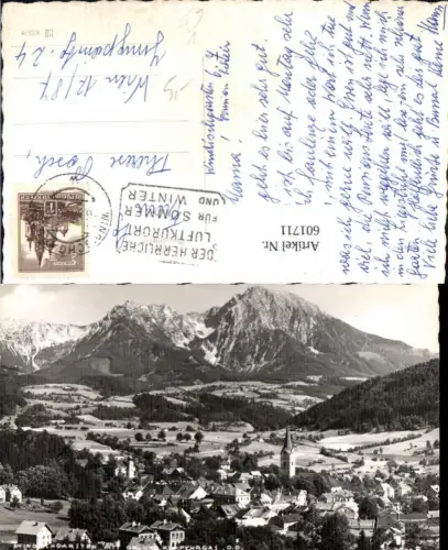 601711,Foto Ak Windischgarsten Gr. u. Kl. Pyhrgas