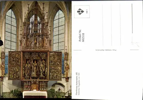 602518,Pfarrkirche Kefermarkt Gotischer Flügelaltar Altar