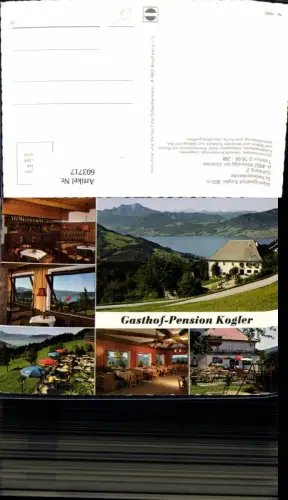 603717,Mehrbild Ak Weyregg a. Attersee Alpengasthof Kogler